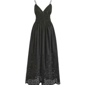 NEW J. Crew V-Neck Smocked-Waist Dress (BR450)